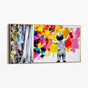 Quadro Stampa su Tela Esplosione Viva - CupidoDesign
