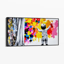 Quadro Stampa su Tela Esplosione Viva - CupidoDesign