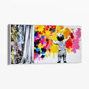 Quadro Stampa su Tela Esplosione Viva - CupidoDesign