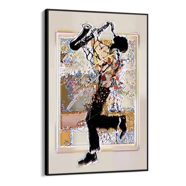 Quadro Stampa su Tela Esplosione di Note - CupidoDesign