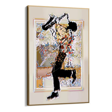 Quadro Stampa su Tela Esplosione di Note - CupidoDesign