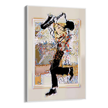 Quadro Stampa su Tela Esplosione di Note - CupidoDesign