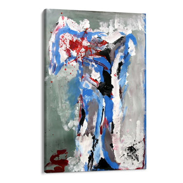 Quadro Stampa su Tela Esplosione di Silenzio - CupidoDesign