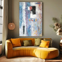 Quadro Stampa su Tela Essenza Blu - CupidoDesign