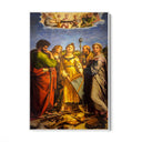Quadro Stampa su Tela Estasi di Santa Cecilia, Raffaello Sanzio - CupidoDesign