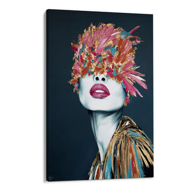 Quadro Stampa su Tela Eterea in Fiore - CupidoDesign