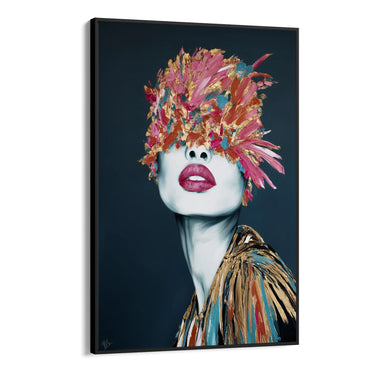 Quadro Stampa su Tela Eterea in Fiore - CupidoDesign