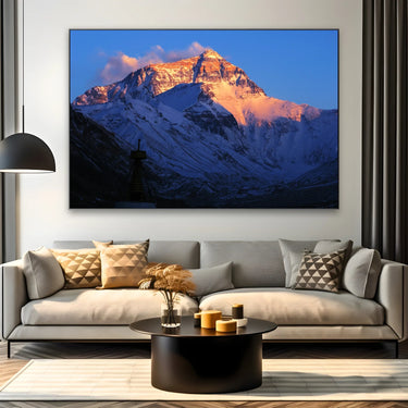 Quadro Stampa su Tela Everest all’alba - CupidoDesign