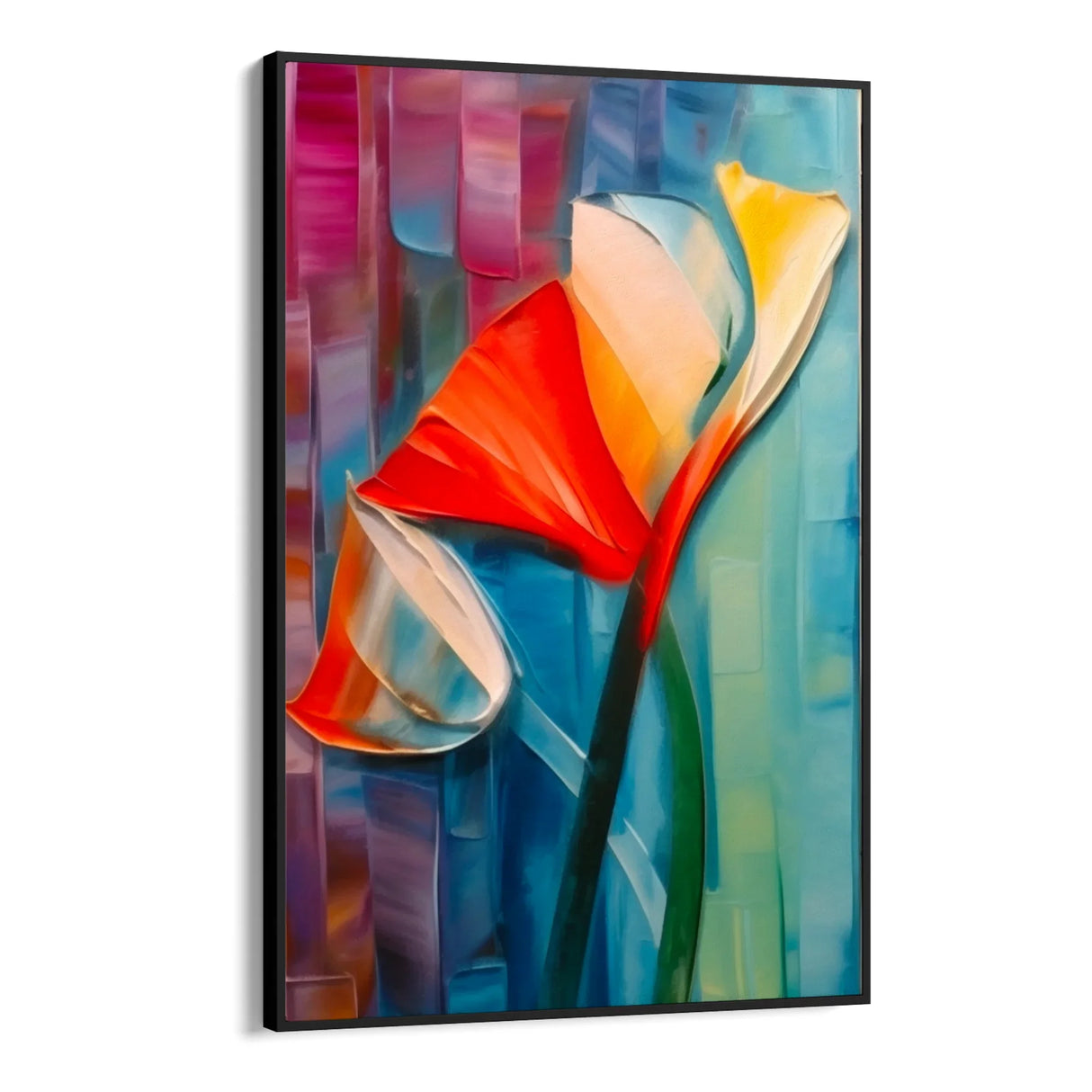 Quadro Stampa su Tela Fantasia floreale - CupidoDesign