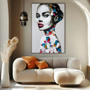 Quadro Stampa su Tela Femmina Fusa - CupidoDesign