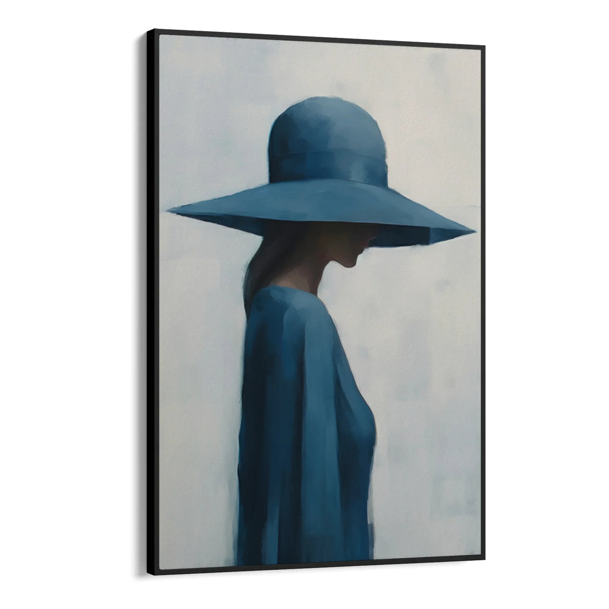 Quadro Stampa su Tela Femminilità Celeste - CupidoDesign