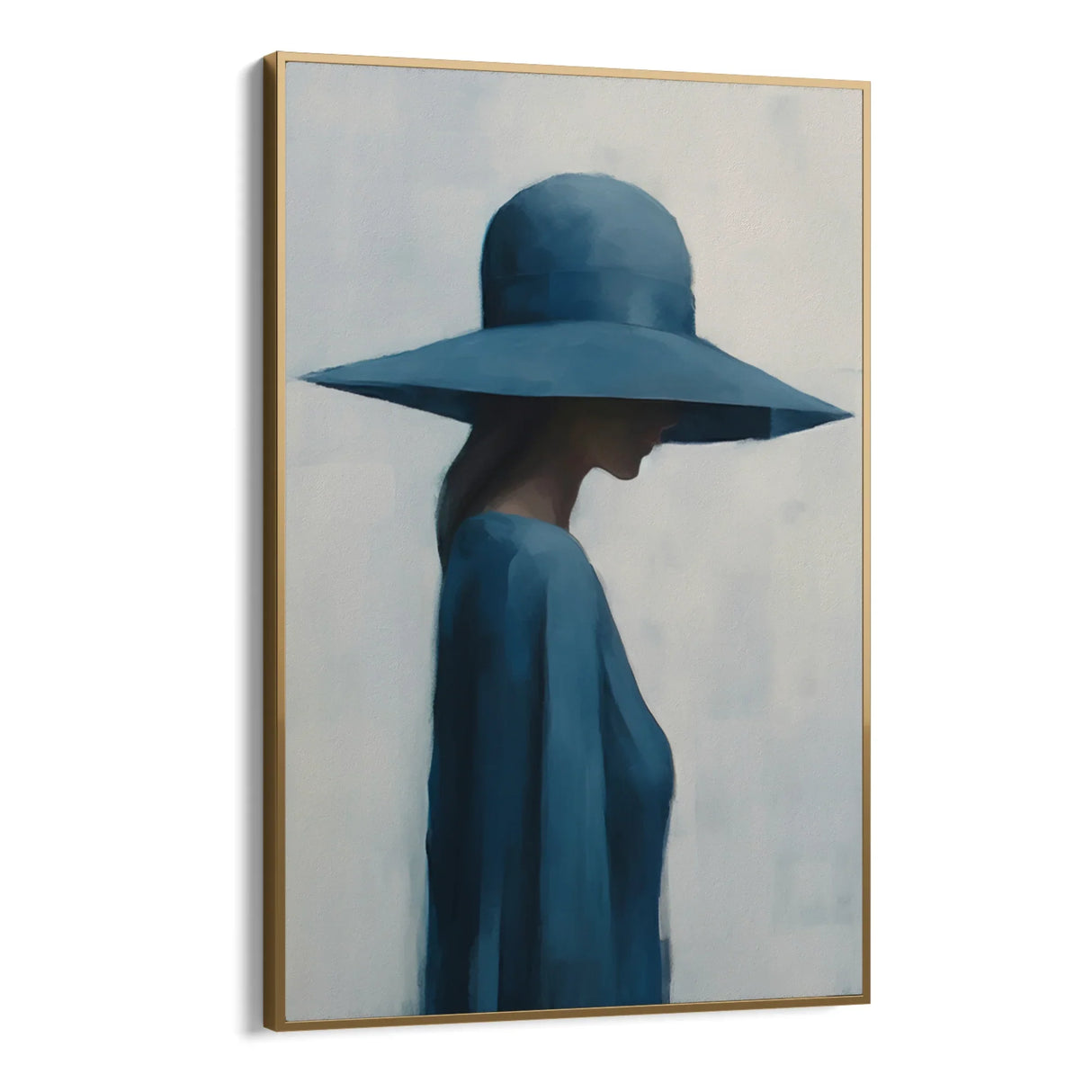 Quadro Stampa su Tela Femminilità Celeste - CupidoDesign