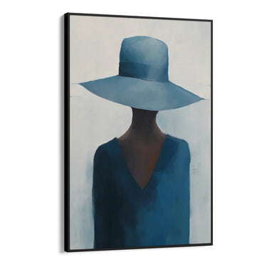 Quadro Stampa su Tela Femminilità Celeste - CupidoDesign