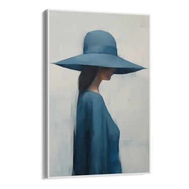Quadro Stampa su Tela Femminilità Celeste - CupidoDesign