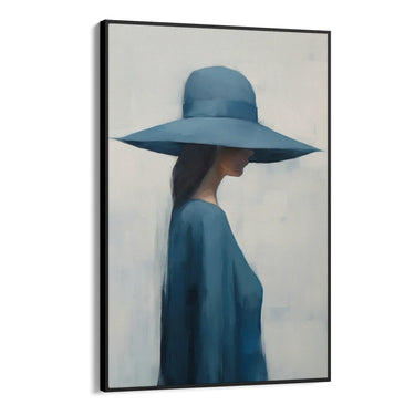 Quadro Stampa su Tela Femminilità Celeste - CupidoDesign