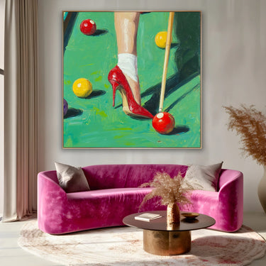 Quadro Stampa su Tela Femminilità Sicura - CupidoDesign