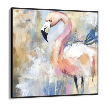 Quadro Stampa su Tela Fenicottero Sognante - CupidoDesign