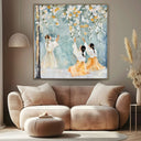 Quadro Stampa su Tela Festa dei Petali - CupidoDesign