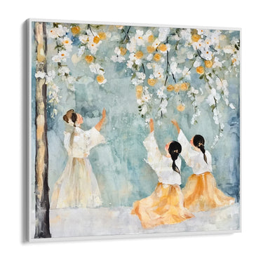 Quadro Stampa su Tela Festa dei Petali - CupidoDesign