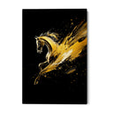 Quadro Stampa su Tela Fiamma Dorata - CupidoDesign