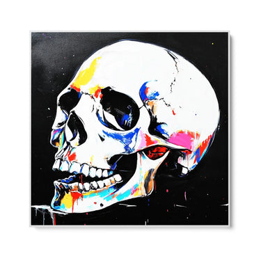 Quadro Stampa su Tela Fiamma Nera - CupidoDesign