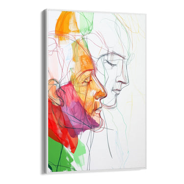 Quadro Stampa su Tela Fiamma Umana - CupidoDesign