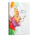 Quadro Stampa su Tela Fiamma Umana - CupidoDesign