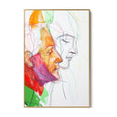 Quadro Stampa su Tela Fiamma Umana - CupidoDesign