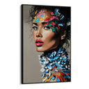 Quadro Stampa su Tela Fiamme Pastello - CupidoDesign