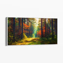Quadro Stampa su Tela Fiamme di Foglie - CupidoDesign