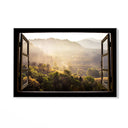 Quadro Stampa su Tela Finestra sulla quiete – Chiangmai, Tailandia - CupidoDesign