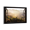 Quadro Stampa su Tela Finestra sulla quiete – Chiangmai, Tailandia - CupidoDesign