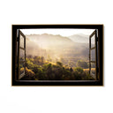 Quadro Stampa su Tela Finestra sulla quiete – Chiangmai, Tailandia - CupidoDesign