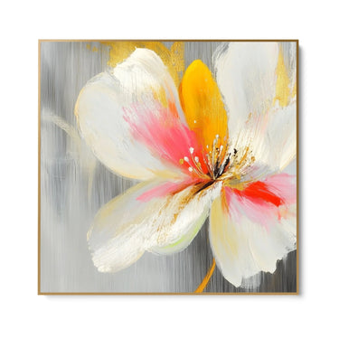 Quadro Stampa su Tela Fior di Neve - CupidoDesign