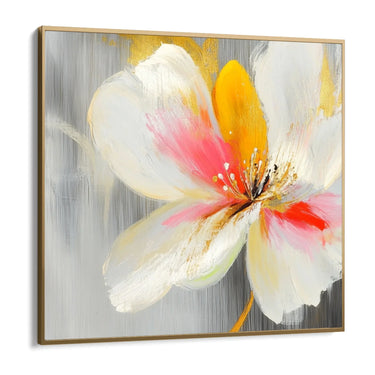 Quadro Stampa su Tela Fior di Neve - CupidoDesign