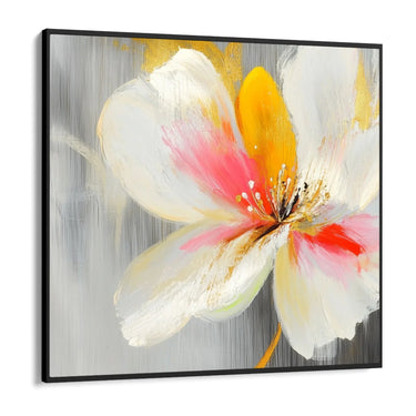 Quadro Stampa su Tela Fior di Neve - CupidoDesign