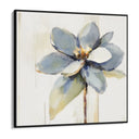 Quadro Stampa su Tela Fiore Grigio - CupidoDesign