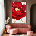 Quadro Stampa su Tela Fiore Totale - CupidoDesign