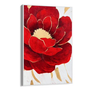 Quadro Stampa su Tela Fiore Totale - CupidoDesign