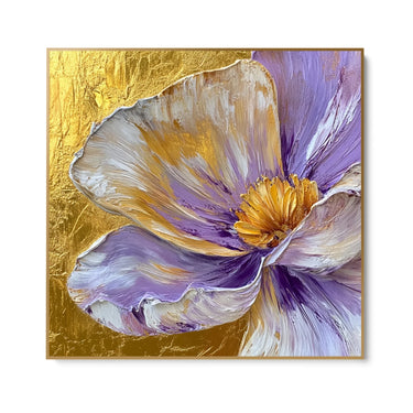 Quadro Stampa su Tela Fiore del tempo - CupidoDesign