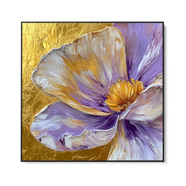 Quadro Stampa su Tela Fiore del tempo - CupidoDesign