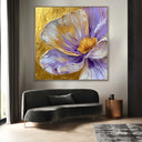 Quadro Stampa su Tela Fiore del tempo - CupidoDesign