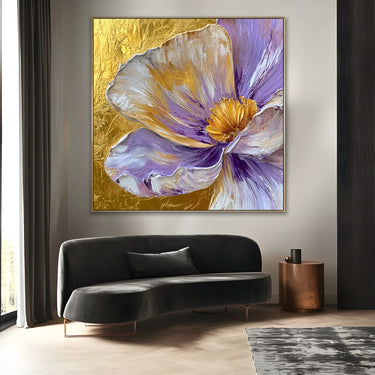 Quadro Stampa su Tela Fiore del tempo - CupidoDesign