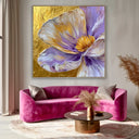 Quadro Stampa su Tela Fiore del tempo - CupidoDesign