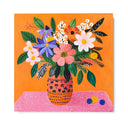 Quadro Stampa su Tela Fiori che urlano gioia - CupidoDesign