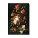 Quadro Stampa su Tela Fiori nel Vaso, Abraham Mignon - CupidoDesign