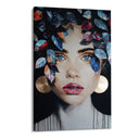 Quadro Stampa su Tela Fiori sulla Pelle - CupidoDesign