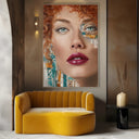 Quadro Stampa su Tela Fioritura Cromatica - CupidoDesign