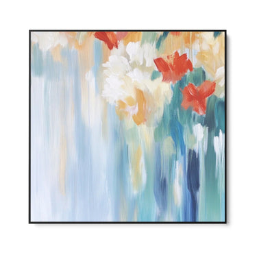 Quadro Stampa su Tela Fioritura Verticale - CupidoDesign
