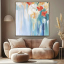 Quadro Stampa su Tela Fioritura Verticale - CupidoDesign